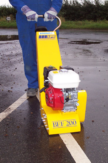 Petrol Floor Planer