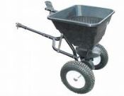 Fertiliser and seed spreader