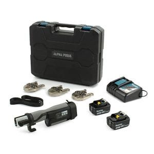 Press 1528M M Profile Press Fit Kit - 15 to 28mm, 2 Batteries