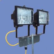 Double Head Halogen Work Light