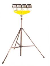 Four Headed Halogen 5m telescopic Work Light