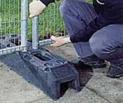 Site Fence Block