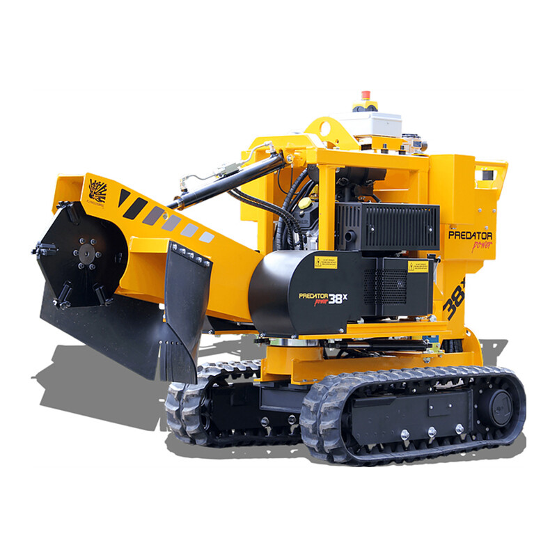 38x Tracked Stump Grinder.
