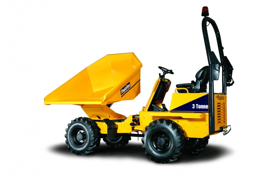 3 tonne swivel dumper